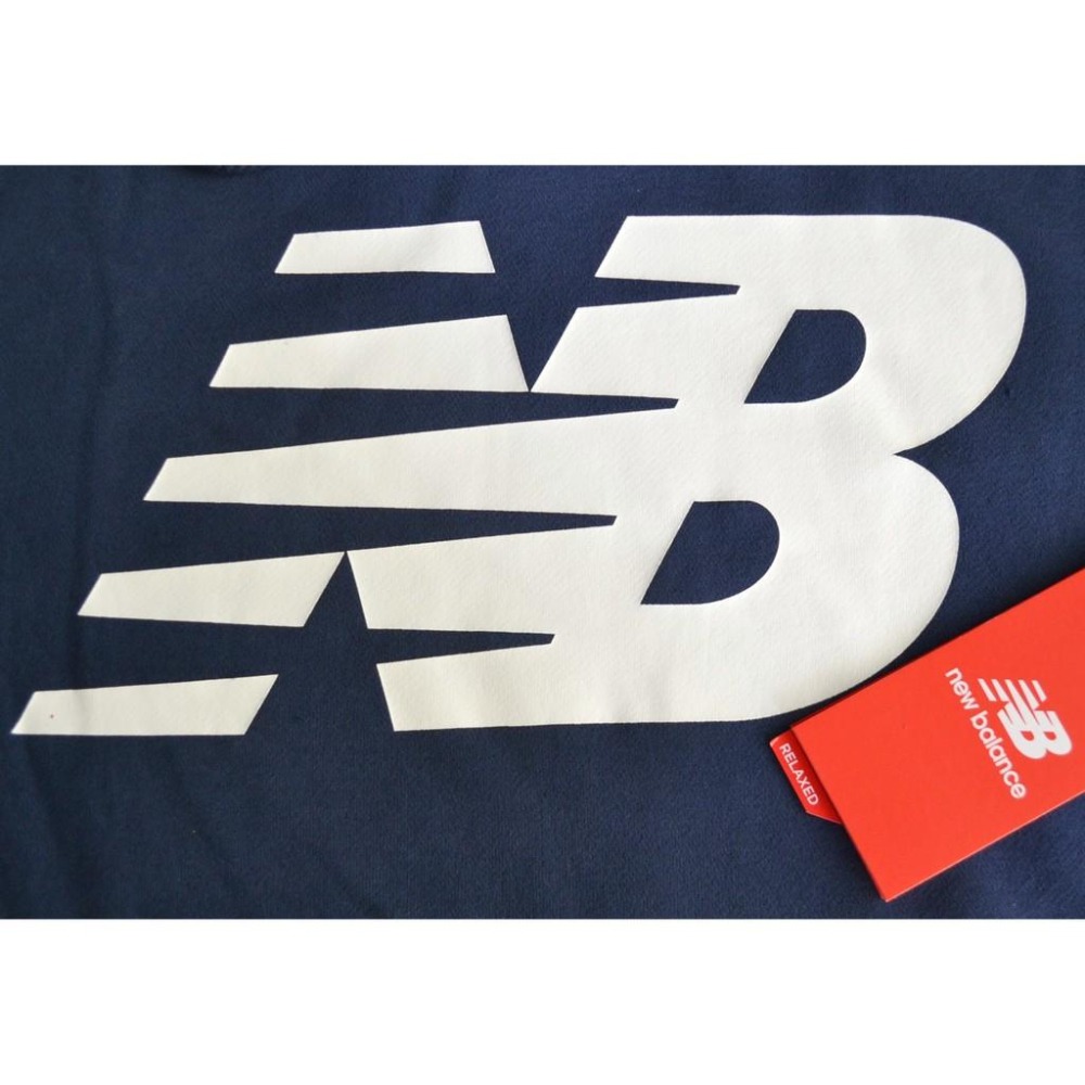 New Balance 秋冬 連帽衫 連帽外套【S】 Hoodie 深藍色 全新 現貨 保證正品-細節圖6