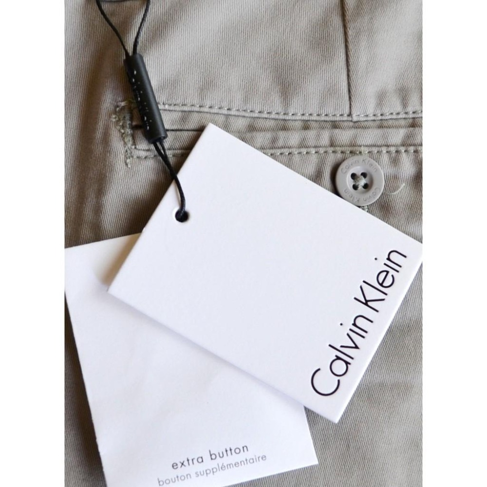 Calvin Klein 全新 現貨 經典 直筒 休閒褲 28腰 28W×30L 舒適 輕量 美國購入 保證正品-細節圖5
