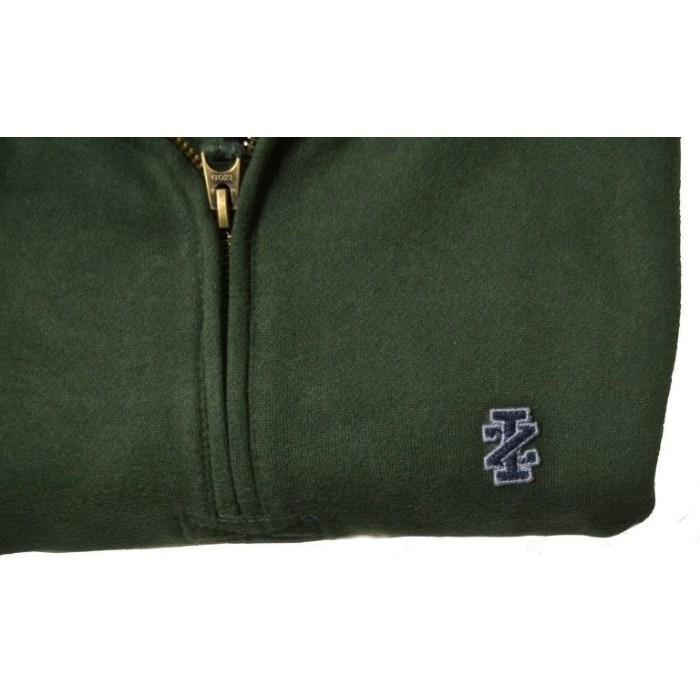 IZOD運動刷毛外套【S】保暖 厚棉 軍綠色 美國購入保證原廠 全新 現貨-細節圖3