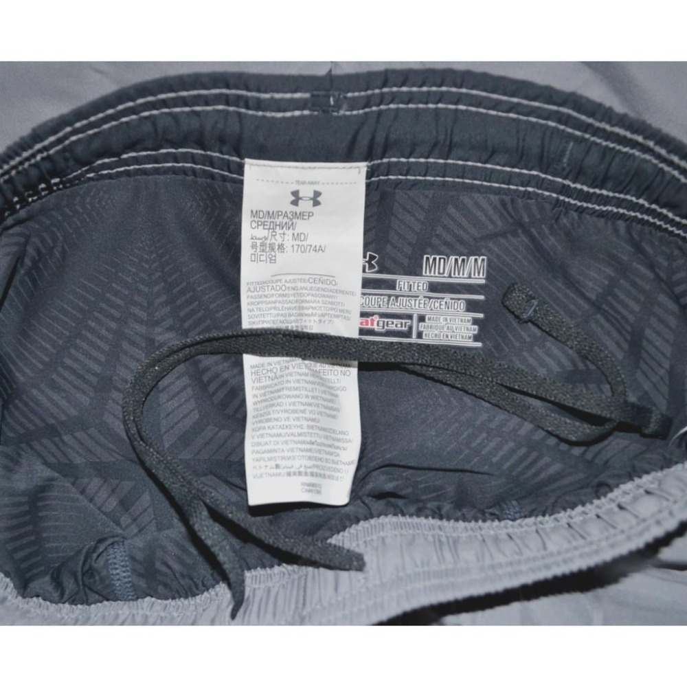 Under Armour 現貨 CoolSwitch 2合1跑步短褲 灰色 M(30~32腰)-細節圖7