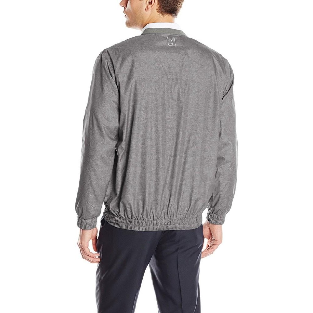 PGA TOUR 全新 現貨 高爾夫防水外套 UPF50 防紫外線 胸寬60公分(灰色) 保證正品-細節圖2