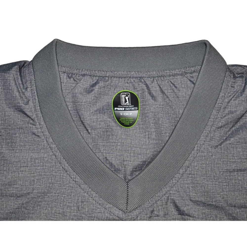 PGA TOUR 全新 現貨 高爾夫防水外套 UPF50 防紫外線 胸寬60公分(灰色) 保證正品-細節圖3