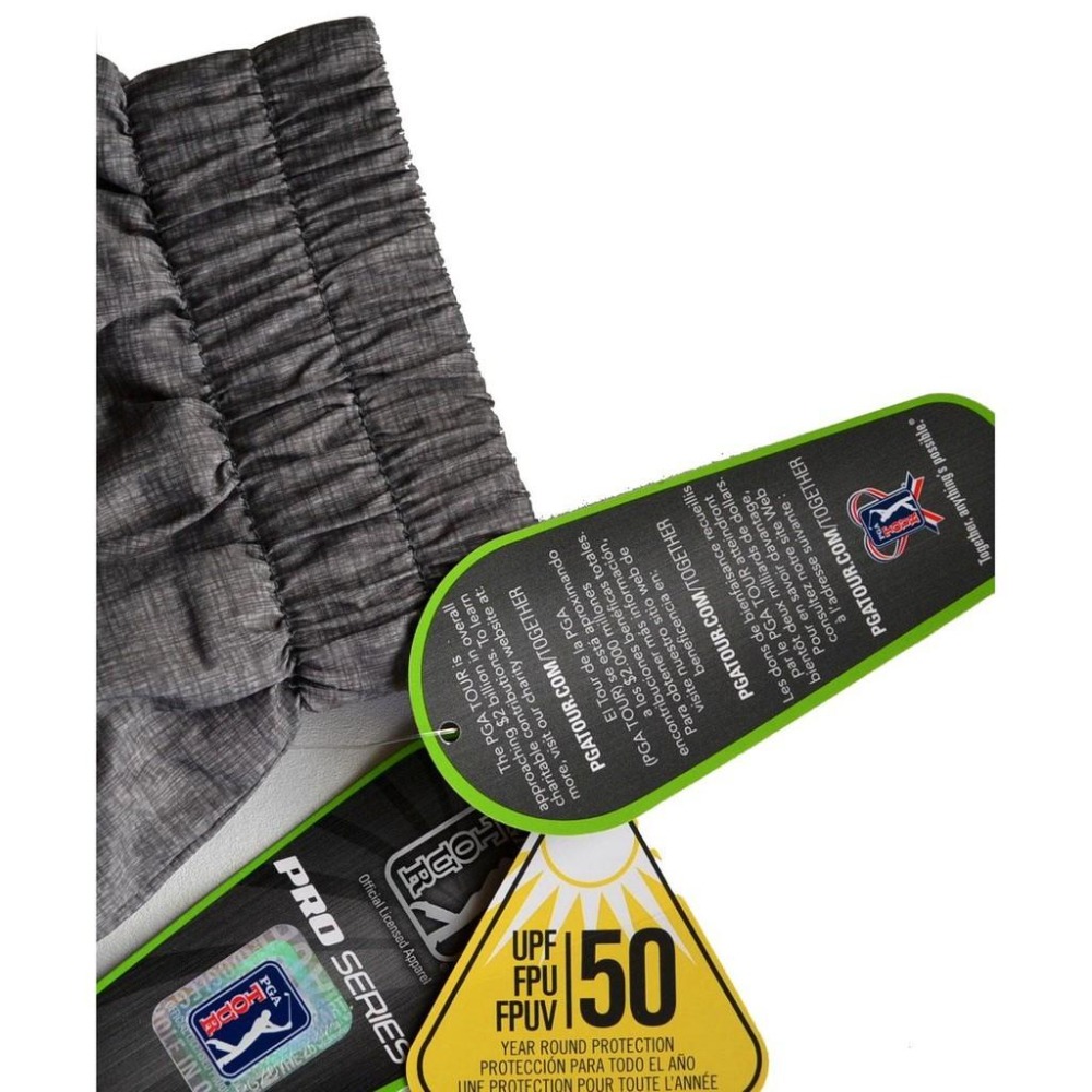 PGA TOUR 全新 現貨 高爾夫防水外套 UPF50 防紫外線 胸寬60公分(灰色) 保證正品-細節圖4