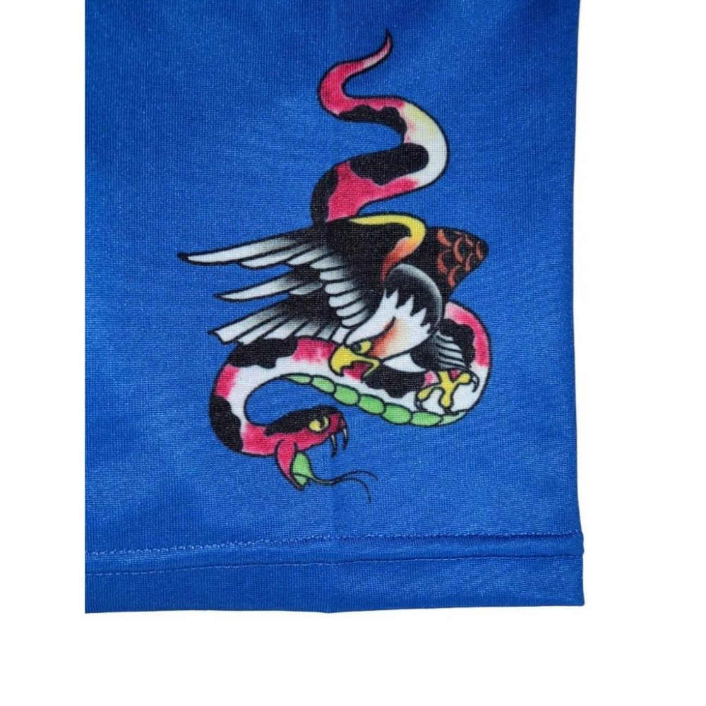 Ed Hardy SPORT【S】【M】涼爽 透氣 健身緊身運動短袖T恤 龍鷹蛇刺青 保證正品 台灣未售-細節圖9