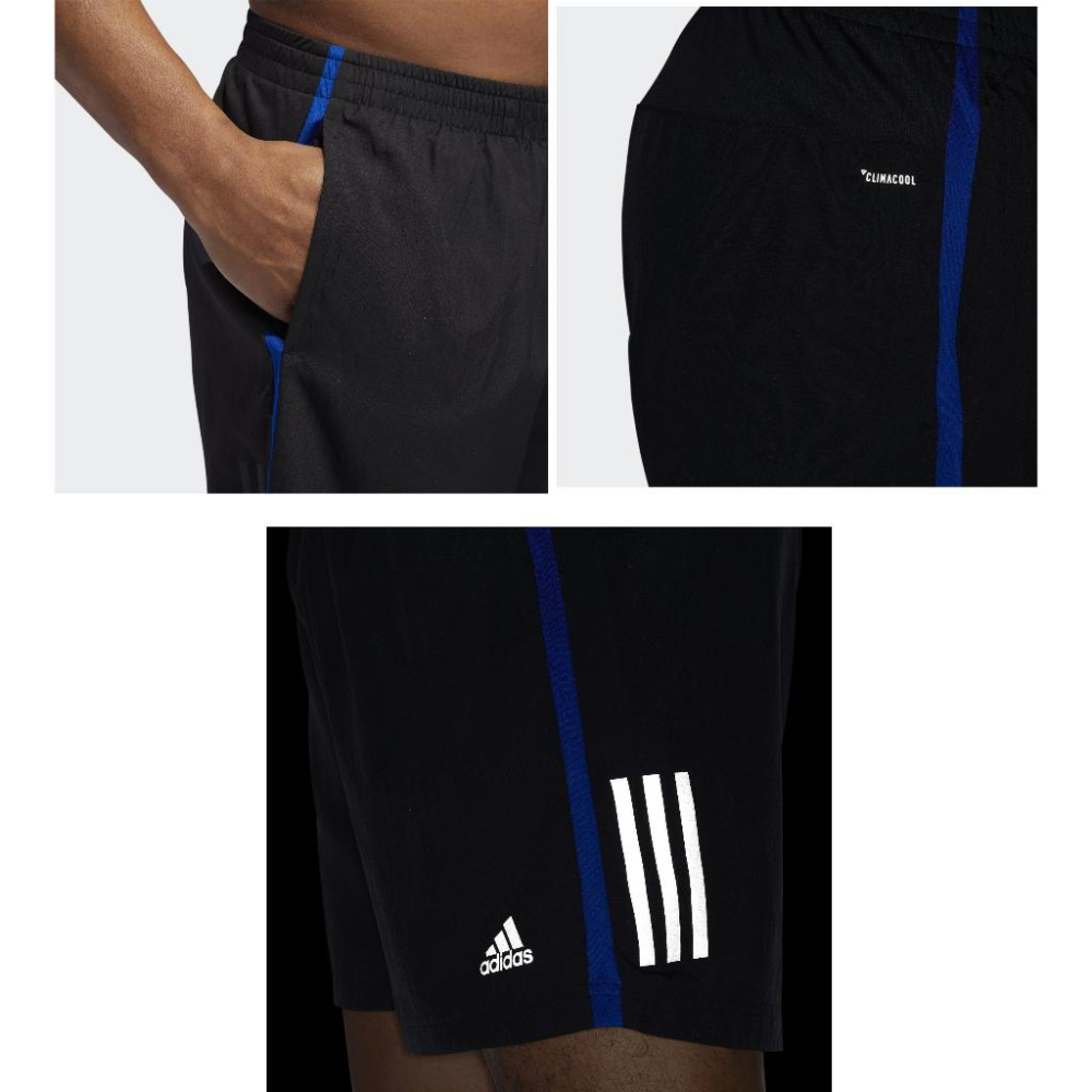 Adidas【M 32腰~34腰】跑步訓練用 運動短褲 DQ2568 黑色 Climacool 涼爽透氣-細節圖5