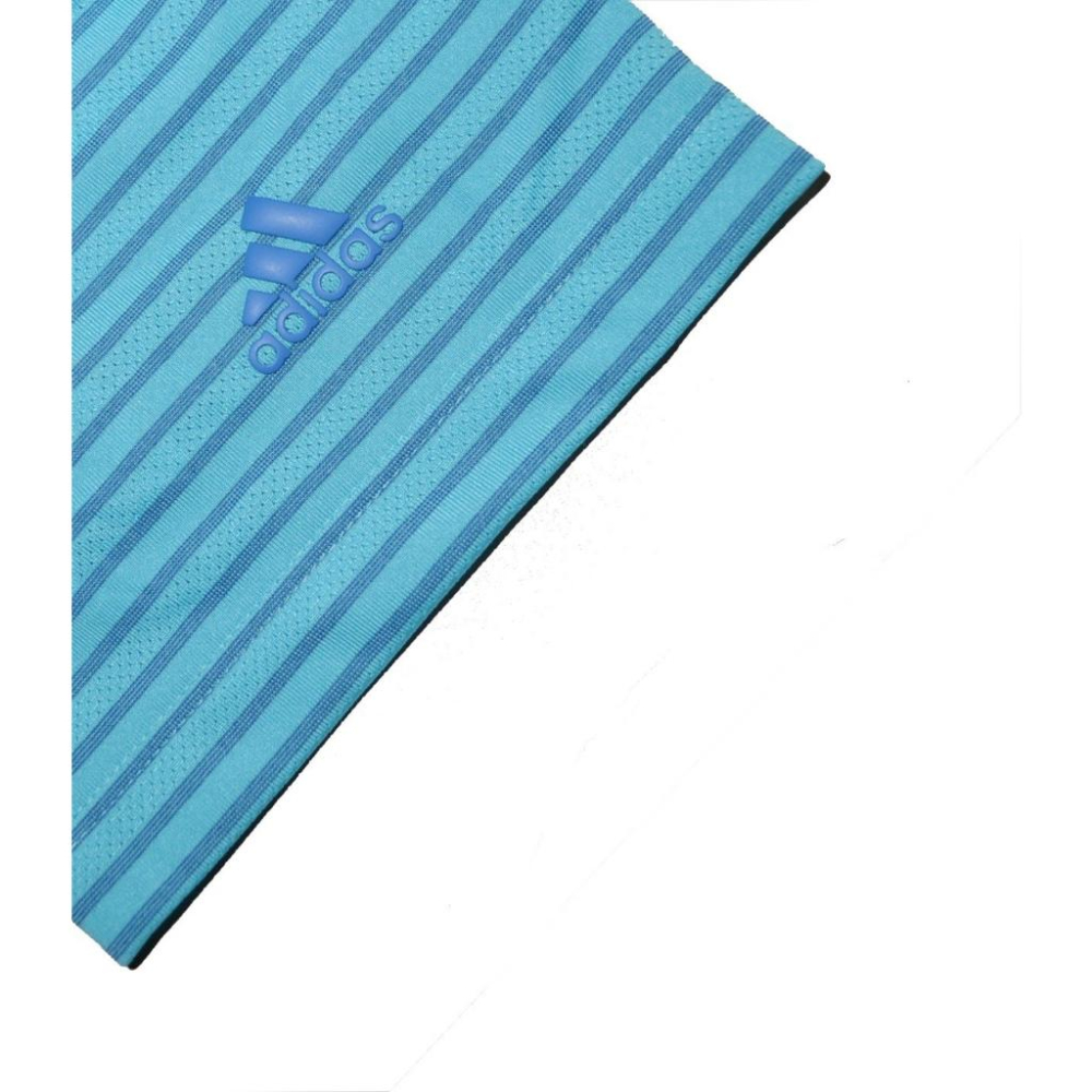 adidas Golf【S約一般M】climacool 涼感 透氣 吸濕排汗 天藍條紋 機能POLO衫 全新 現貨-細節圖4