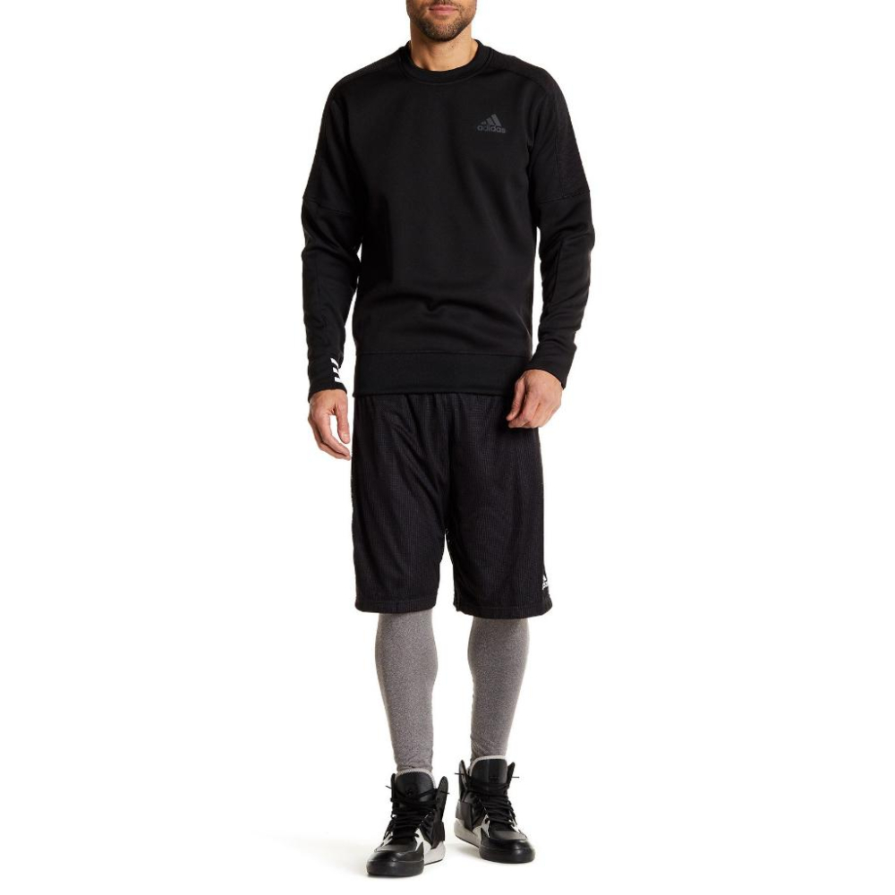 Adidas【S 29腰~31腰】 黑色 舒適性 透氣 籃球運動短褲 AH6445 保證正品-細節圖3