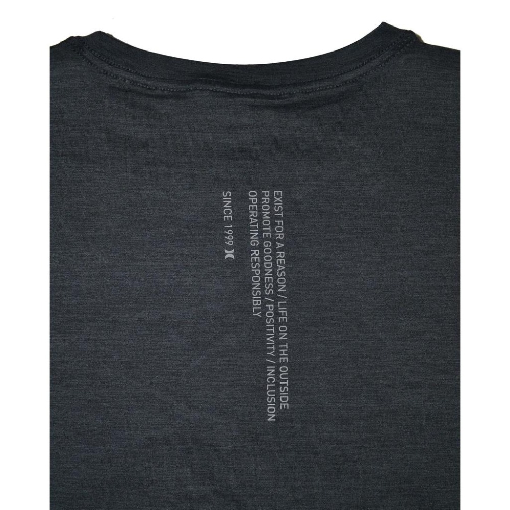 Hurley 高機能 彈力運動長袖T恤【L】深灰色 Exist 全新 現貨 保證正品-細節圖4