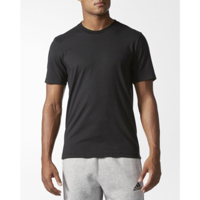 Adidas【L】3 Stripe BQ1543 Climalite 吸濕排汗 黑色 運動短袖T恤 保證原廠正品
