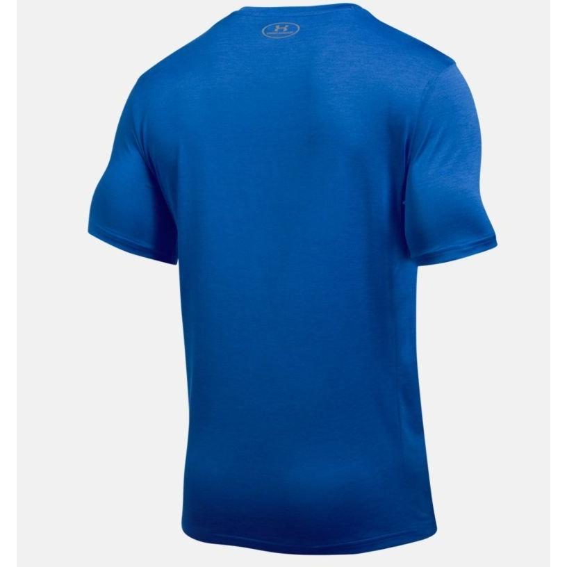 Under Armour【M寬鬆版】UA Tech Run Overlap 短袖T恤 吸濕排汗 全新 現貨-細節圖5