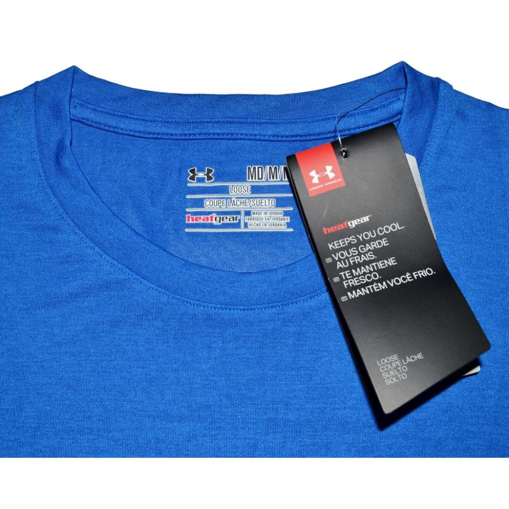 Under Armour【M寬鬆版】UA Tech Run Overlap 短袖T恤 吸濕排汗 全新 現貨-細節圖6