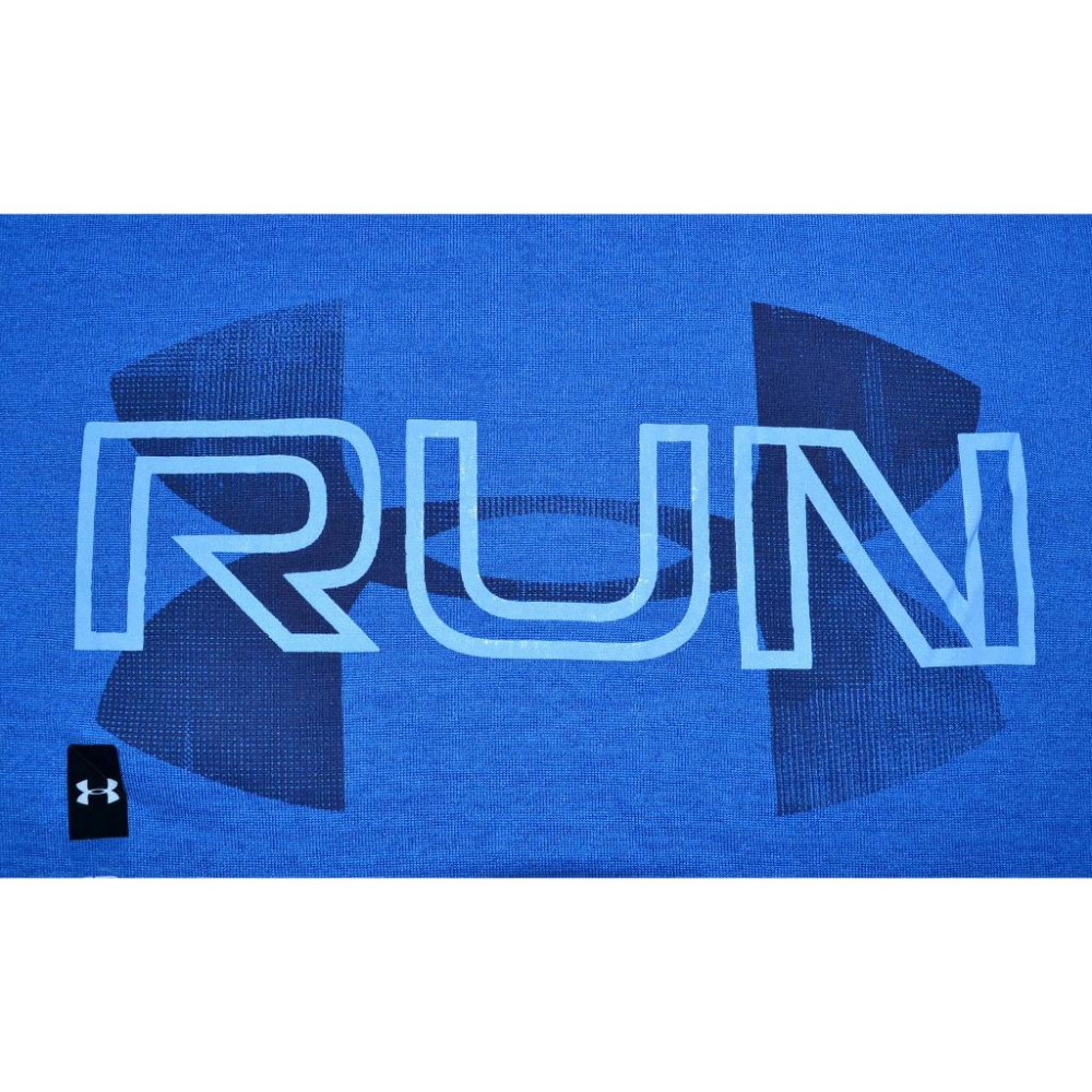 Under Armour【M寬鬆版】UA Tech Run Overlap 短袖T恤 吸濕排汗 全新 現貨-細節圖7