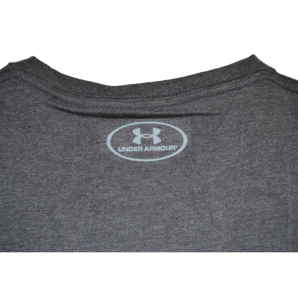 Under Armour 灰黑色 短袖T恤【M】【L】HeatGear 四向拉伸 吸濕排汗 寬鬆款-細節圖4