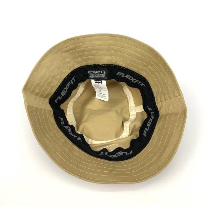 Levi＇s 漁夫帽 遮陽帽 LOGO BUCKET HAT 卡其色 M 380250018 全新 現貨 保證正品-細節圖2