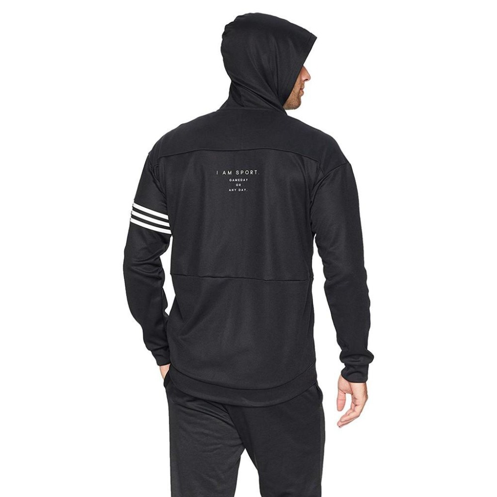 Adidas 全新 現貨 運動連帽外套 S M L(亞洲尺寸M L XL) DH3964 保證正品-細節圖2