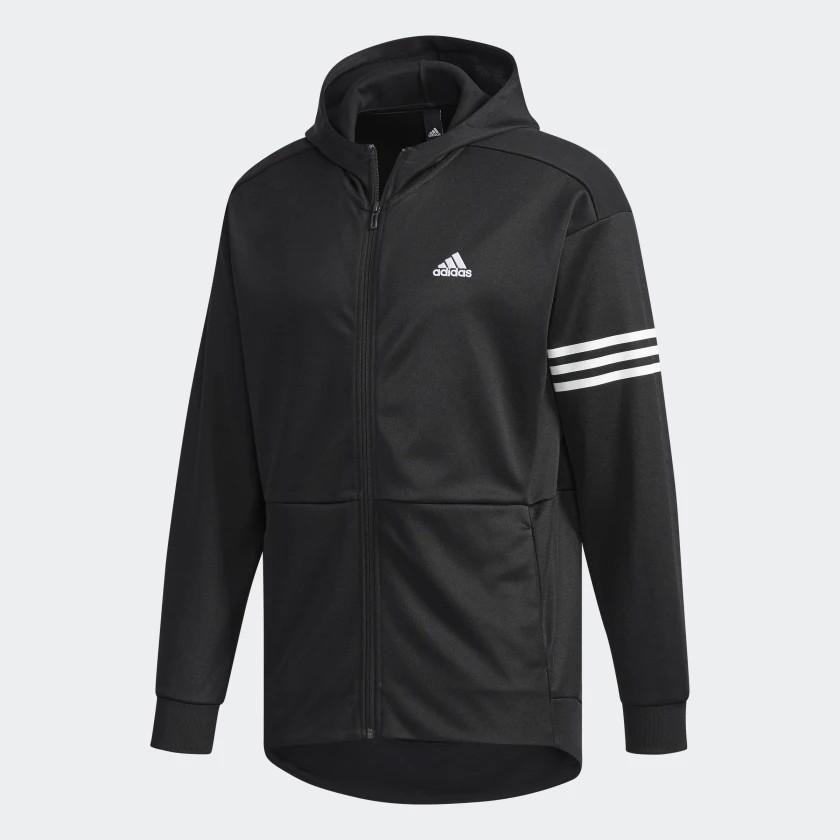 Adidas 全新 現貨 運動連帽外套 S M L(亞洲尺寸M L XL) DH3964 保證正品-細節圖8