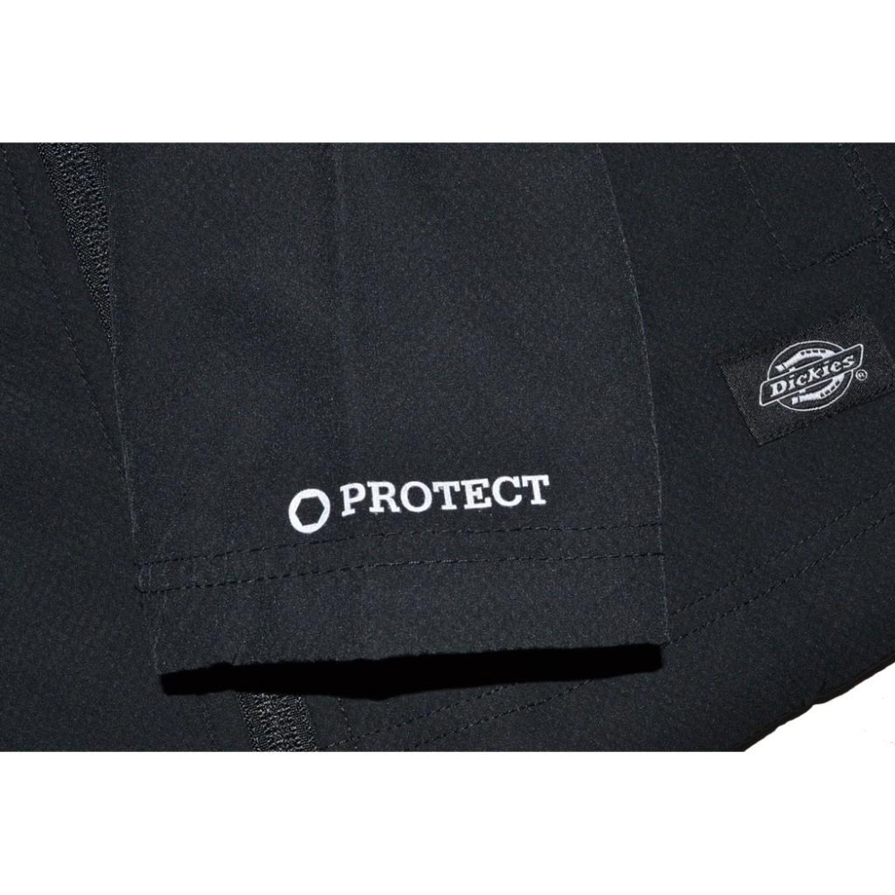 Dickies 女 全新 現貨 800BK 機能 連帽外套 黑色 防撥水 吸濕排汗 耐用 輕量 胸寬約54公分-細節圖7