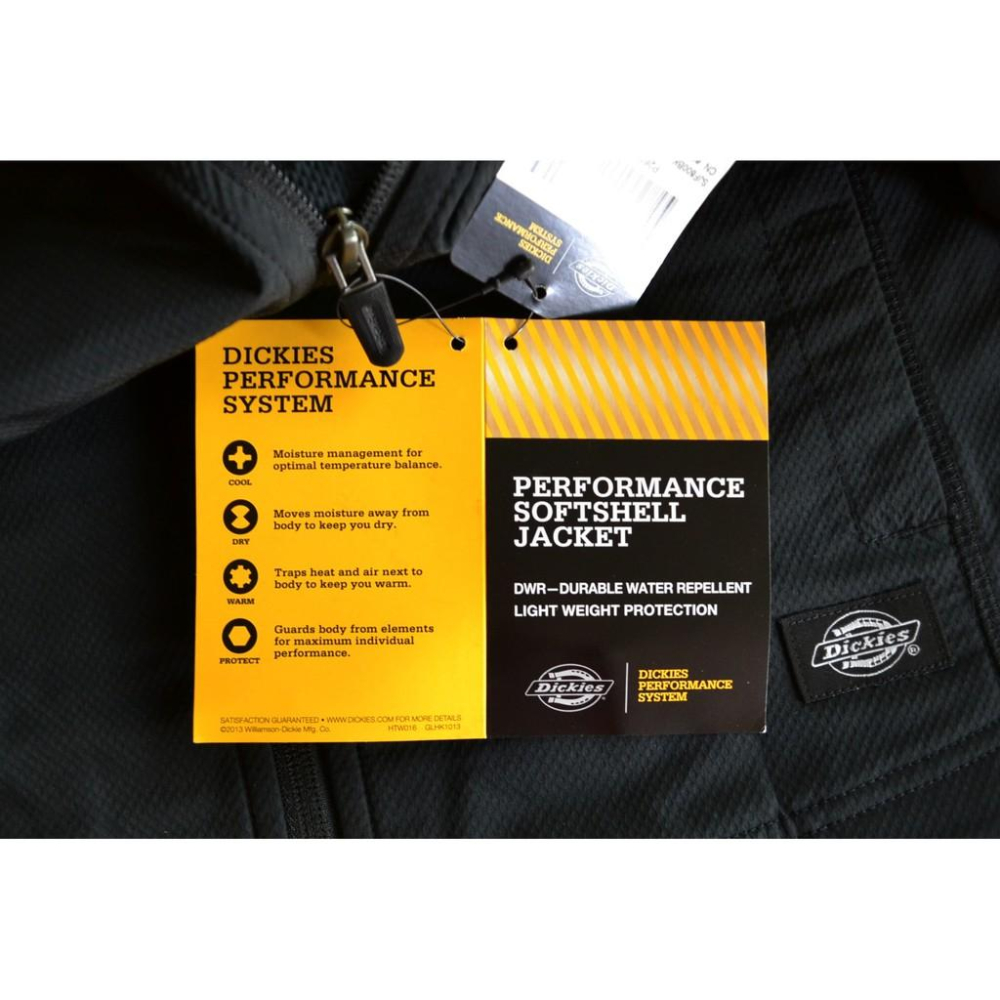 Dickies 女 全新 現貨 800BK 機能 連帽外套 黑色 防撥水 吸濕排汗 耐用 輕量 胸寬約54公分-細節圖9