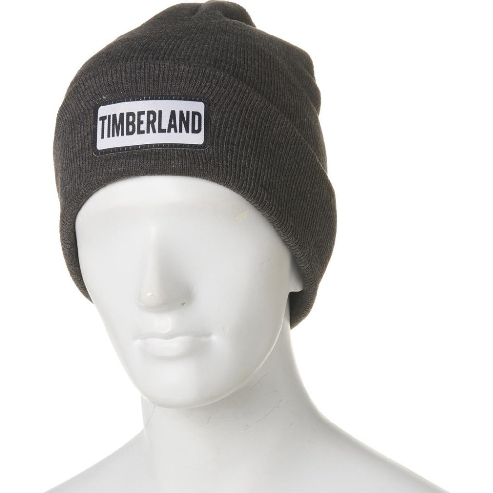 Timberland 高頂毛帽 針織帽 男女適合 灰色 雙層 柔軟針織紗線 保暖 全新 現貨 保證正品-細節圖4