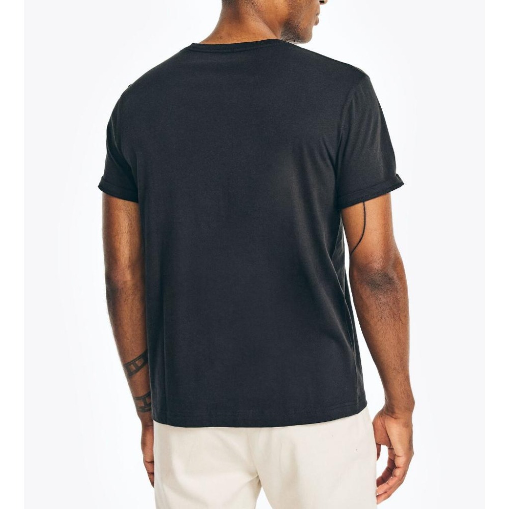 Nautica【M】【L】短袖T恤 黑色 HERITAGE VR2711 全新 現貨-細節圖2