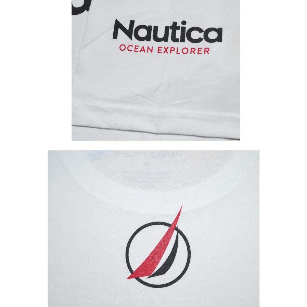 Nautica【M】【L】【XL】短袖T恤 亮白色 MARITIME 83 VR1816 全新 現貨-細節圖6
