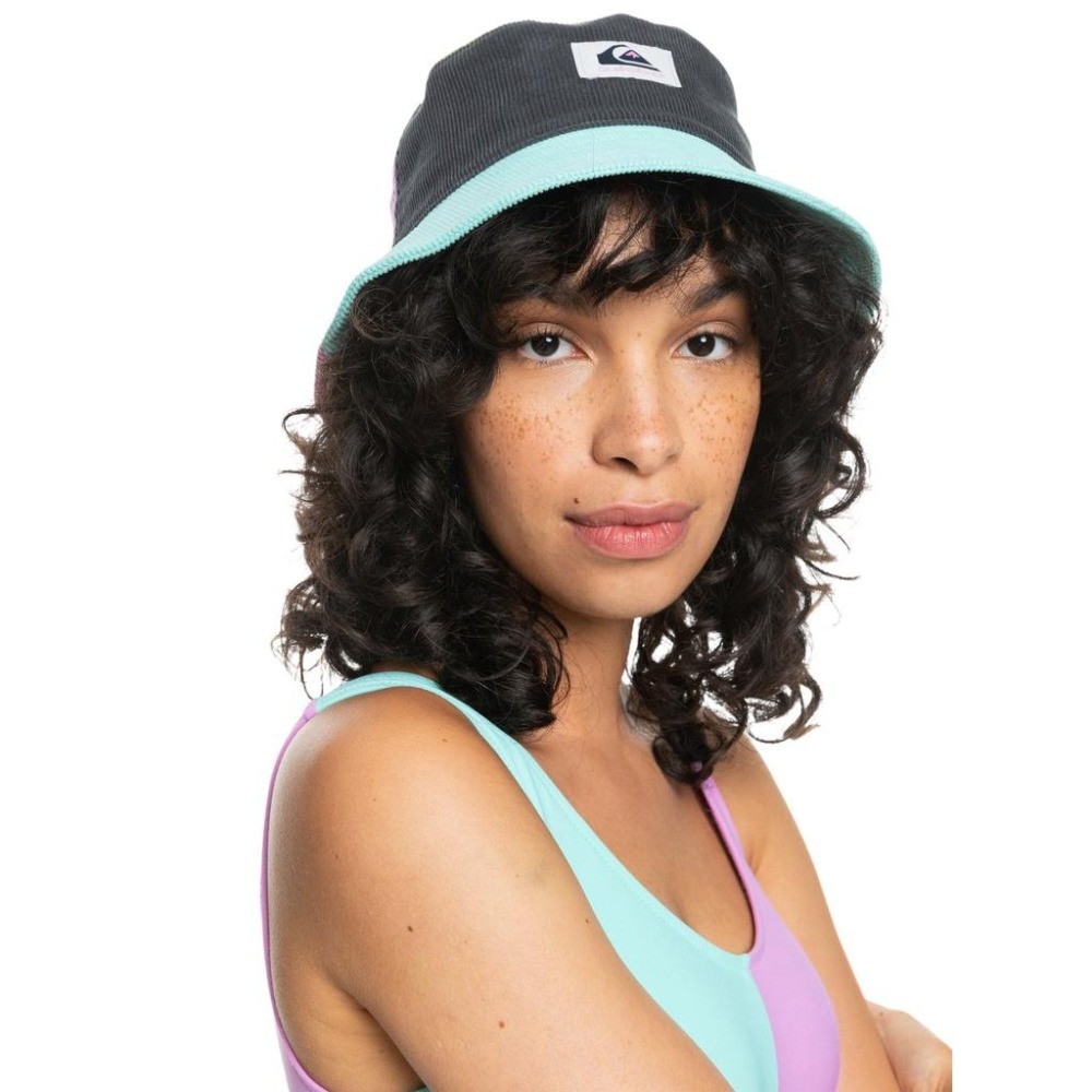Quiksilver 女 遮陽帽 漁夫帽 Nostalgia 燈芯絨 EQWHA03053 全新 現貨 保證正品-細節圖2