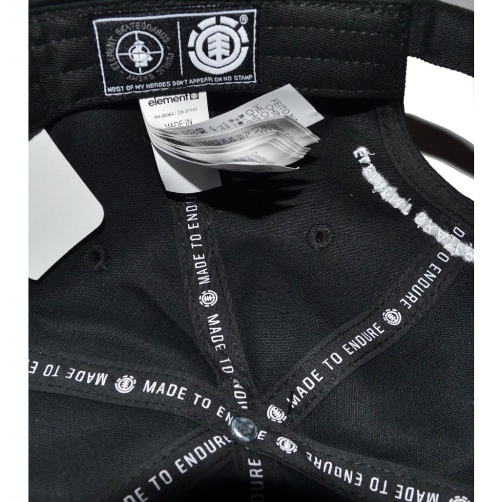 Element x Public Enemy 棒球帽 Snapback 知名滑板品牌 ALYHA00168 全新 現貨-細節圖7