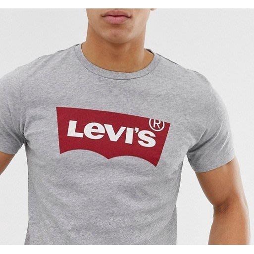 Levi＇s【S】【L】短袖T恤 batwing logo 灰色 177830138 全新 現貨 保證正品-細節圖4