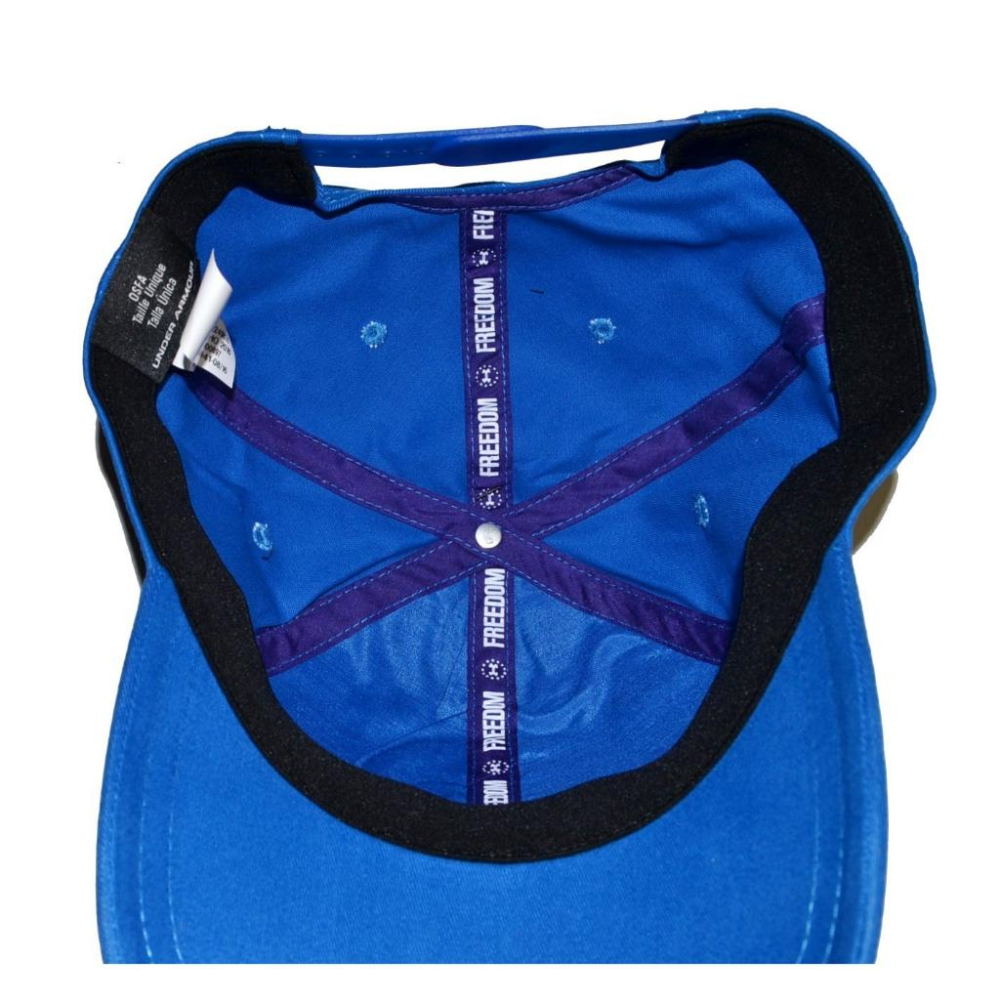 Under Armour Freedom 運動帽 棒球帽 藍色 HeatGear 吸濕排汗 COOL 涼爽 全新 現貨-細節圖3