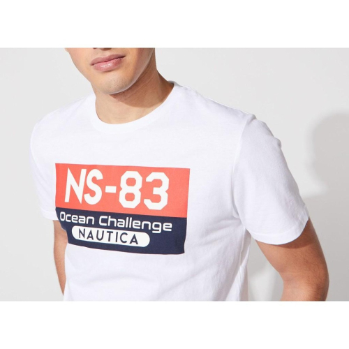 Nautica 短袖T恤【M】【L】【XL】亮白色 NS-83 OCEAN VR0127 全新 現貨