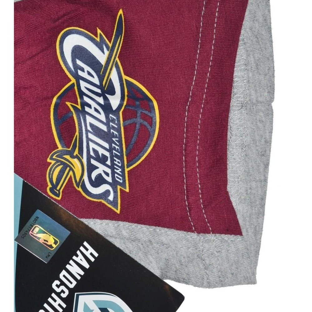 NBA 克利夫蘭騎士隊 短袖T恤【M】官方授權 Cleveland Cavaliers 灰色 全新 現貨-細節圖3