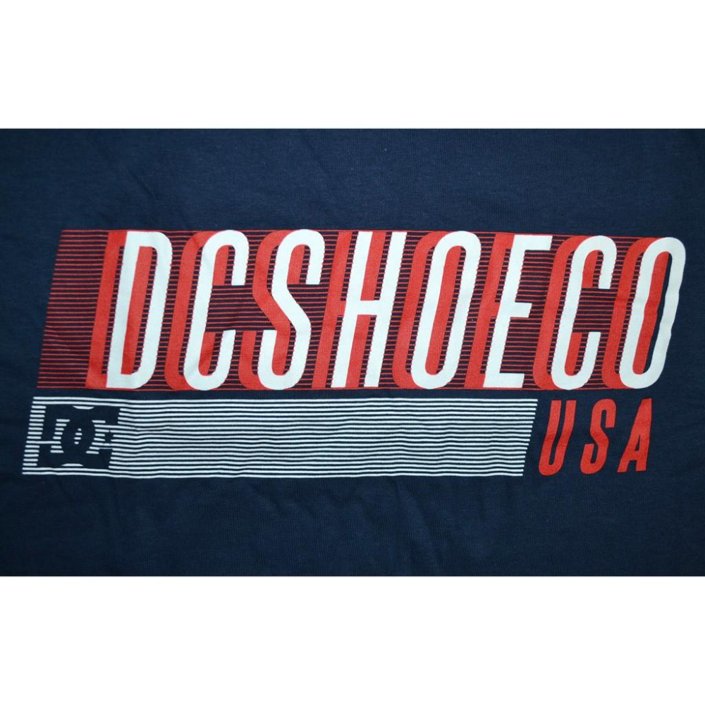 DC Shoes 短袖T恤【L】【XL】有大尺碼 海軍藍色 MOASHIN ADYZT04517-細節圖5