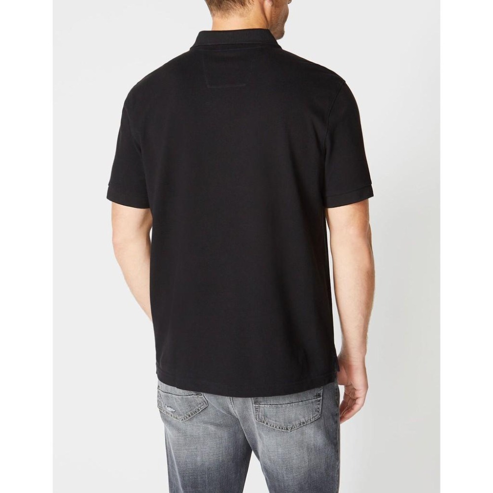 Nautica 經典 短袖POLO衫【L】黑色 全新 現貨 美國購入 保證正品-細節圖2