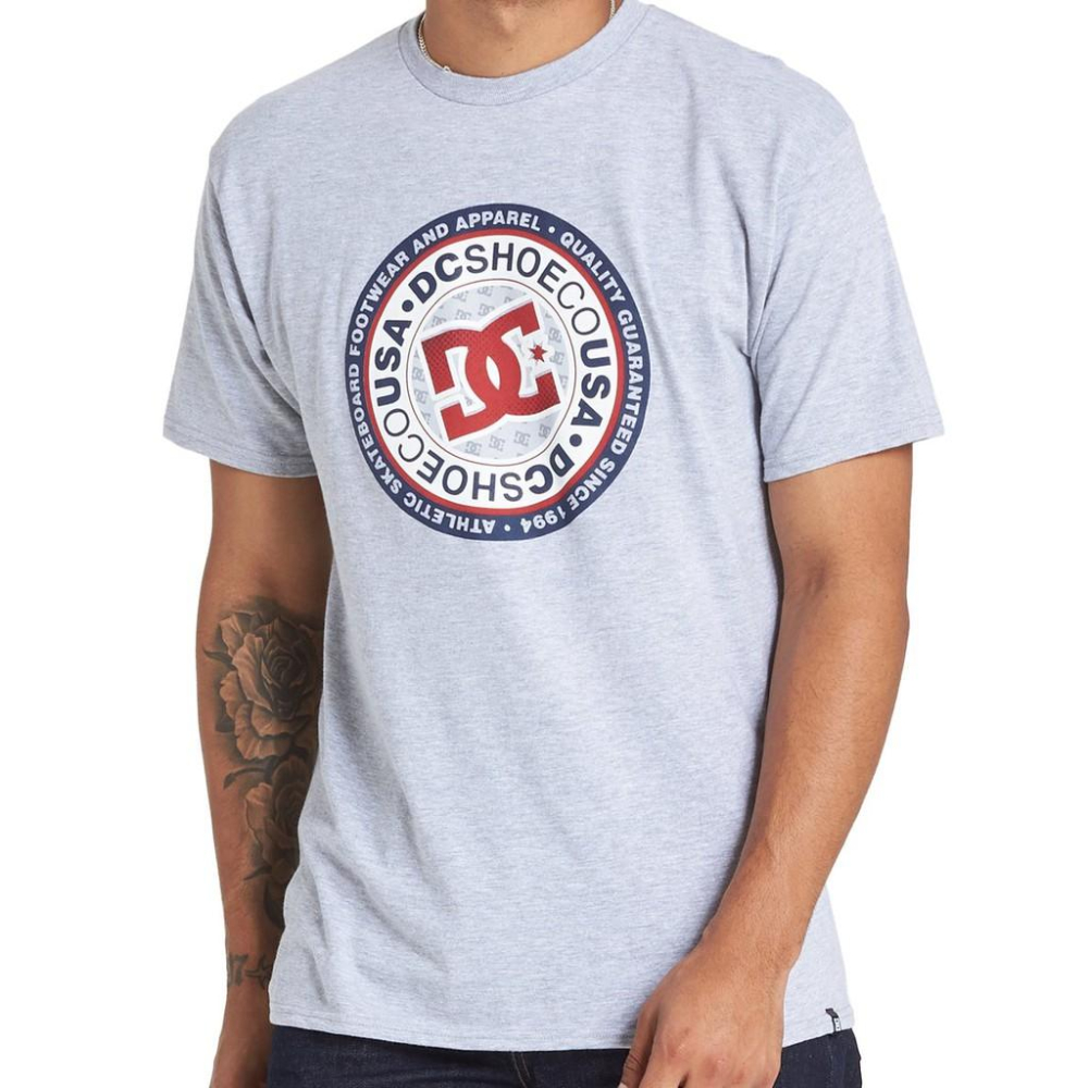 DC Shoes 短袖T恤【L】【XL】 灰色 ROTUNDA ADYZT04560-細節圖2