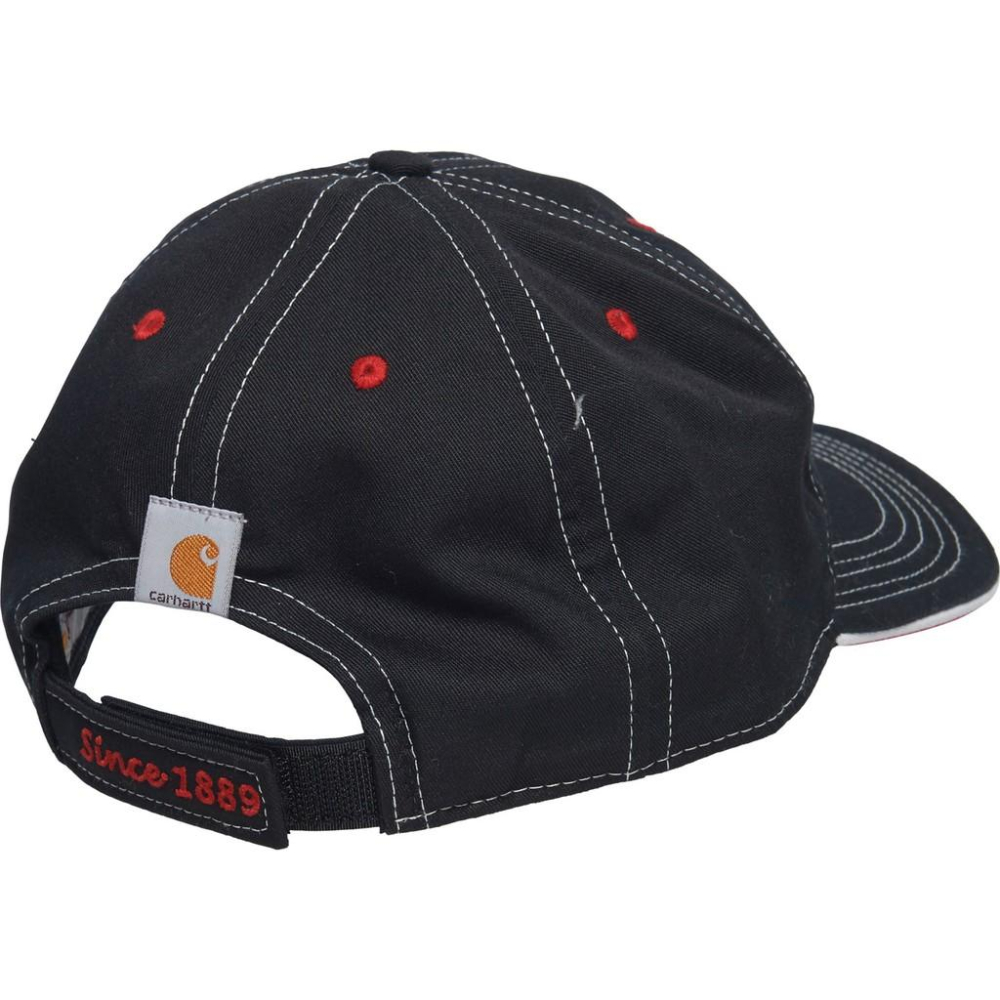 Carhartt 黑色 棒球帽 卡車帽 102494 美國製造 Distressed Flag 全新 現貨-細節圖2