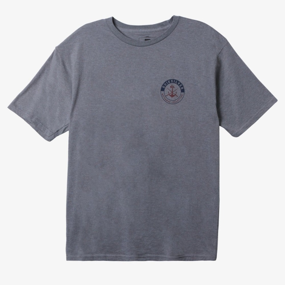 QUIKSILVER【S】【M】寬鬆版 短袖T恤 Waterman Carefree Sessions AQMZT035-細節圖2