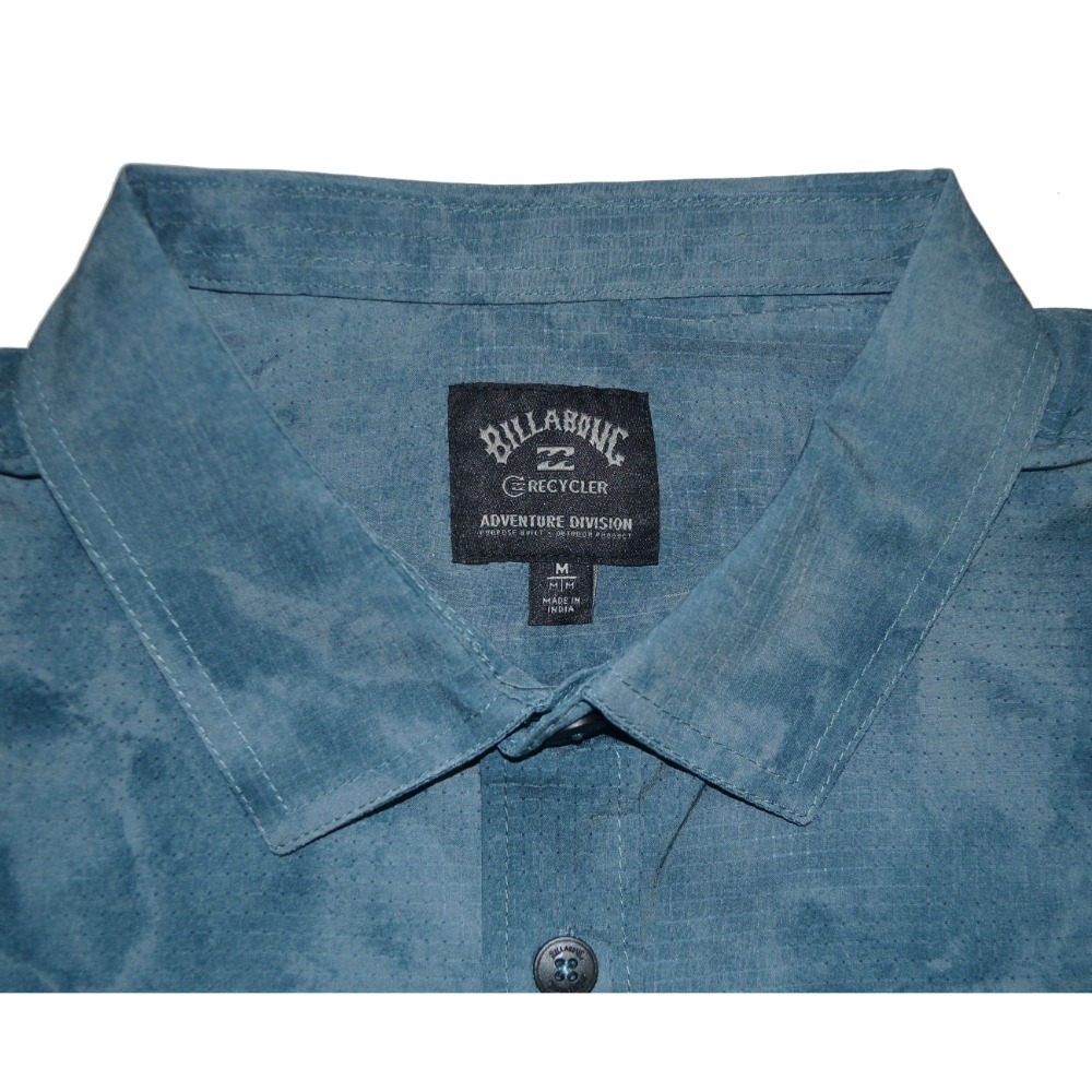 BILLABONG【L】短袖襯衫 夏季 輕盈透氣 涼爽 排汗 花襯衫 ABYWT00195 全新 現貨-細節圖5