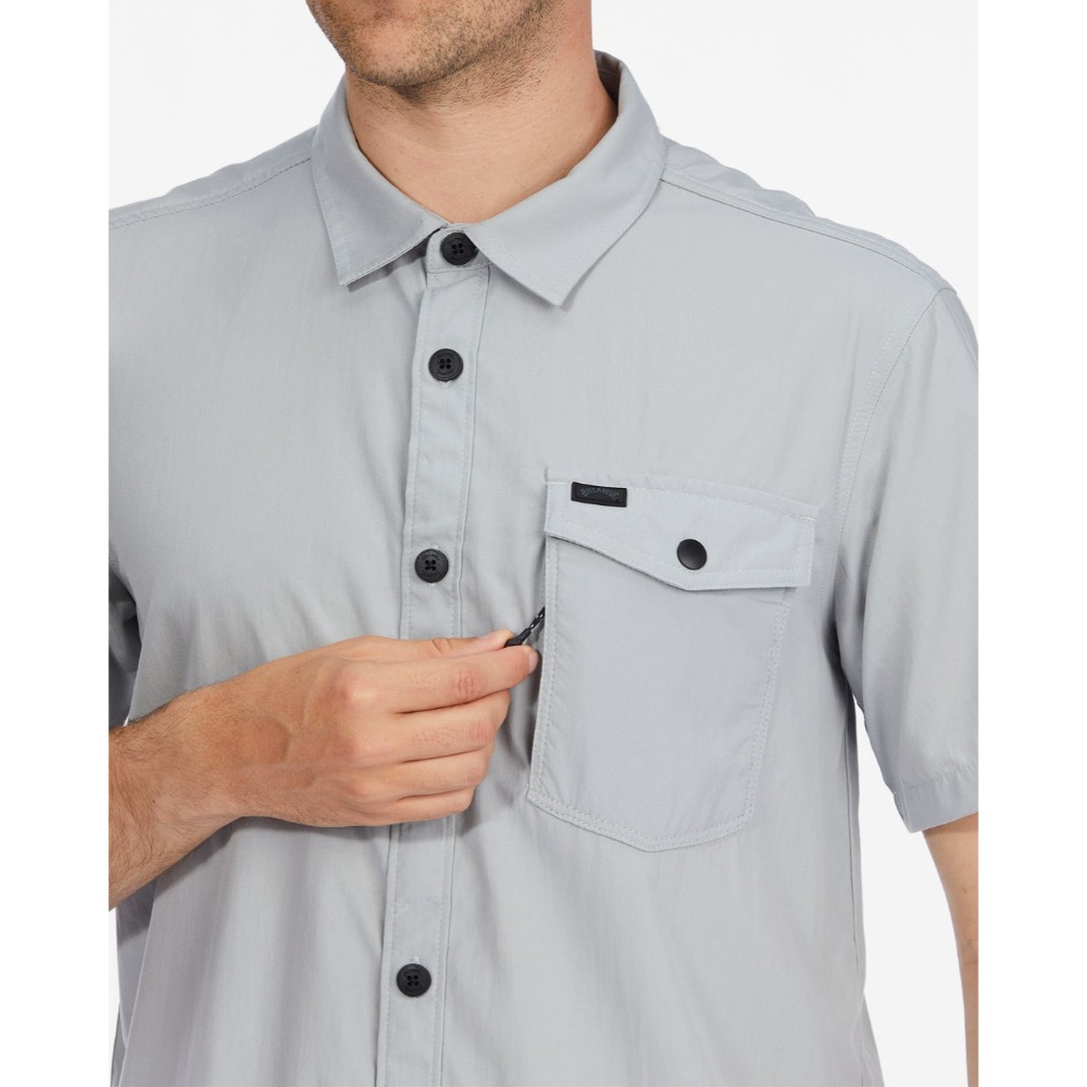 BILLABONG【S】【M】短袖襯衫 夏季戶外 透氣 涼爽UPF防曬 ABYWT00157 全新 現貨-細節圖3