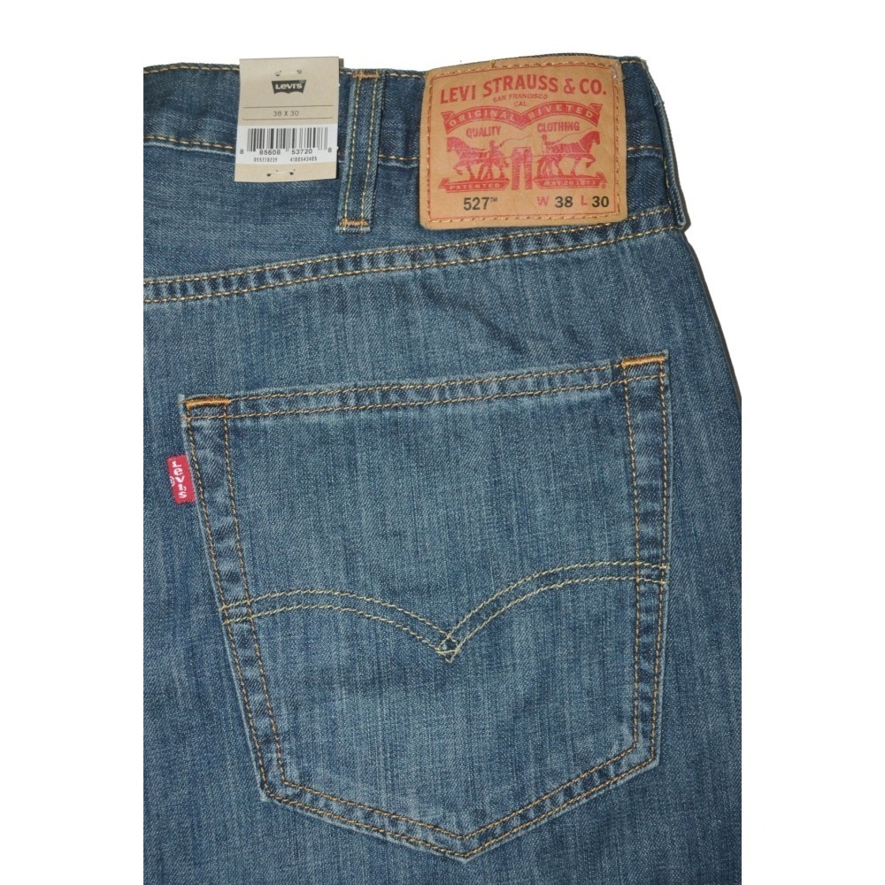 Levi＇s 527【38腰】修身 靴型 牛仔褲 有大尺碼 055270239 SLIM BOOTCUT 全新 現貨-細節圖5