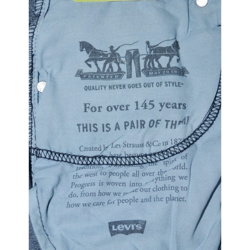 Levi＇s 502【38腰】上寬下窄彈性 牛仔褲 295070652 TAPER FLEX 大尺碼-細節圖6