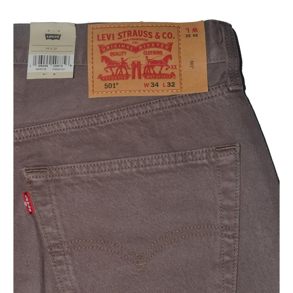 Levi＇s 501【38腰】【40腰】直筒牛仔褲 原創版型 005013338 有大尺碼-細節圖6