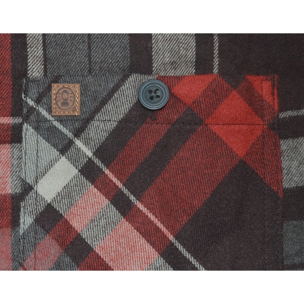 Coleman 法蘭絨長袖襯衫【XL】P818 戶外知品牌 台灣未售 大尺碼 全新 現貨 保證正品-細節圖4