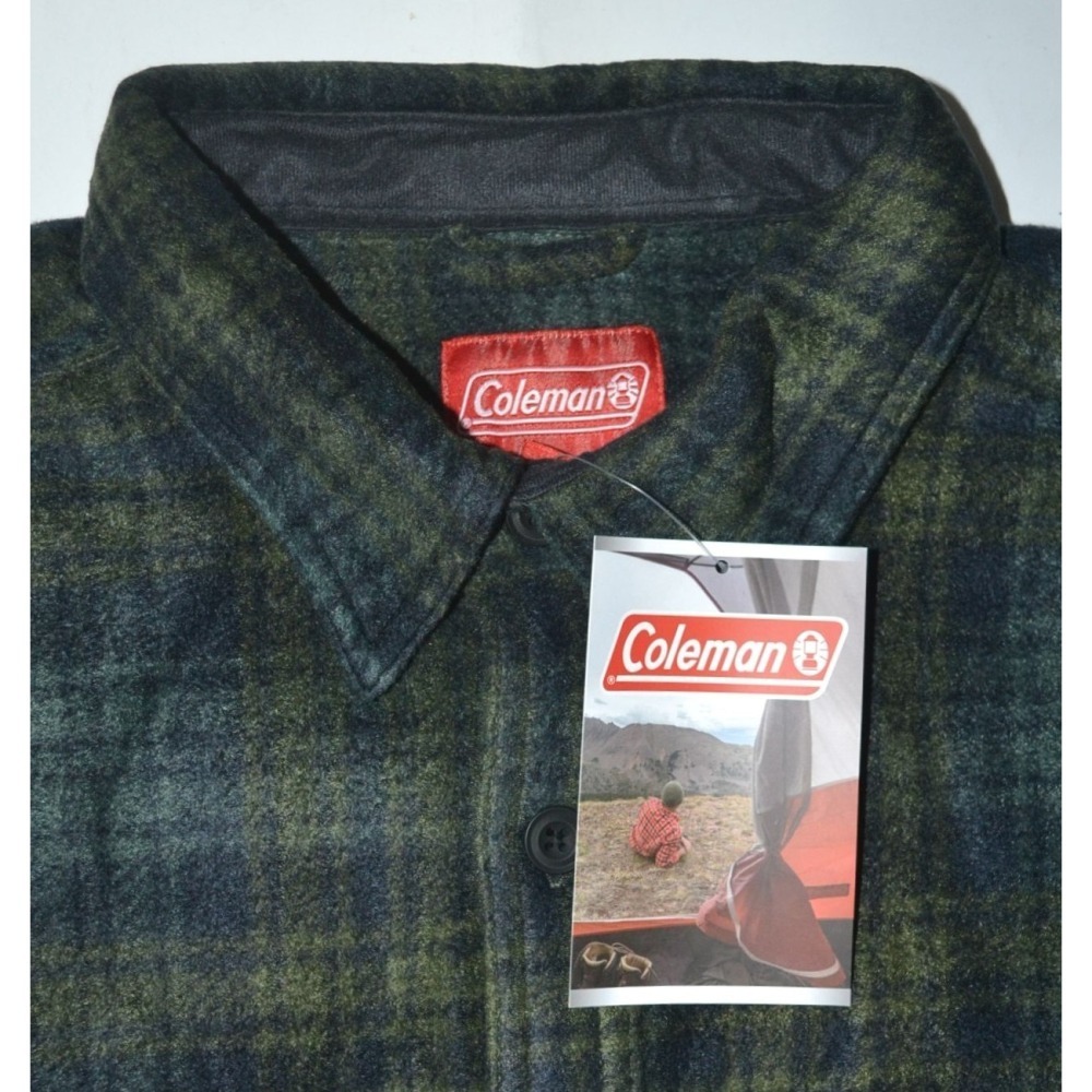 Coleman【XXL】法蘭絨 夾克外套 雪帕內襯 P1419 戶外知品牌 台灣未售 大尺碼 全新 現貨 保證正品-細節圖7