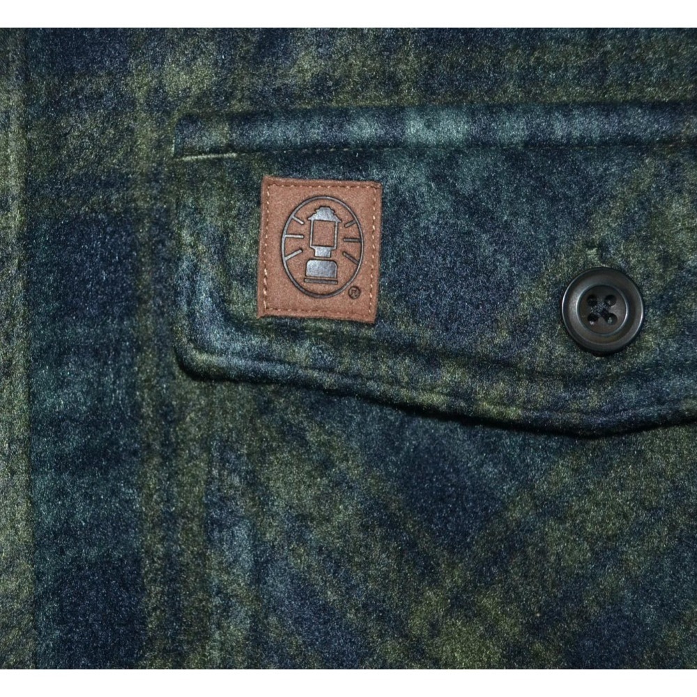 Coleman【XXL】法蘭絨 夾克外套 雪帕內襯 P1419 戶外知品牌 台灣未售 大尺碼 全新 現貨 保證正品-細節圖8