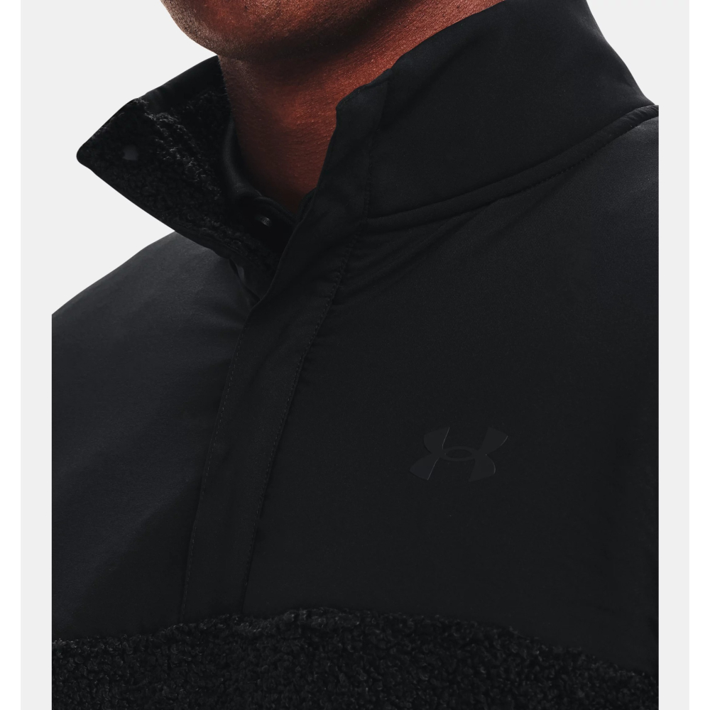 Under Armour【M】【L】刷毛保暖毛衣 胸部抗水材質 寬鬆版 1366284 全新 現貨-細節圖4