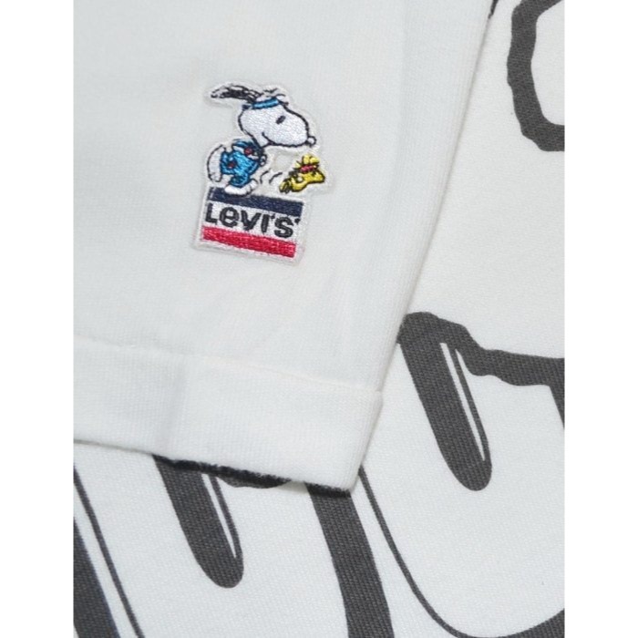 LEVI＇S X PEANUTS 【L】OVERSIZE 寬鬆版 短袖T恤 史努比 大尺碼 238950003-細節圖3