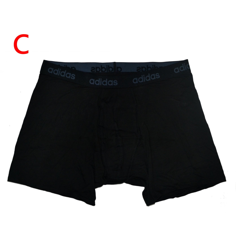 adidas 運動內褲【28腰~30腰】【32腰~34腰】【36腰~38腰】4件裝 黑色 全新 現貨 保證原廠正品-細節圖8