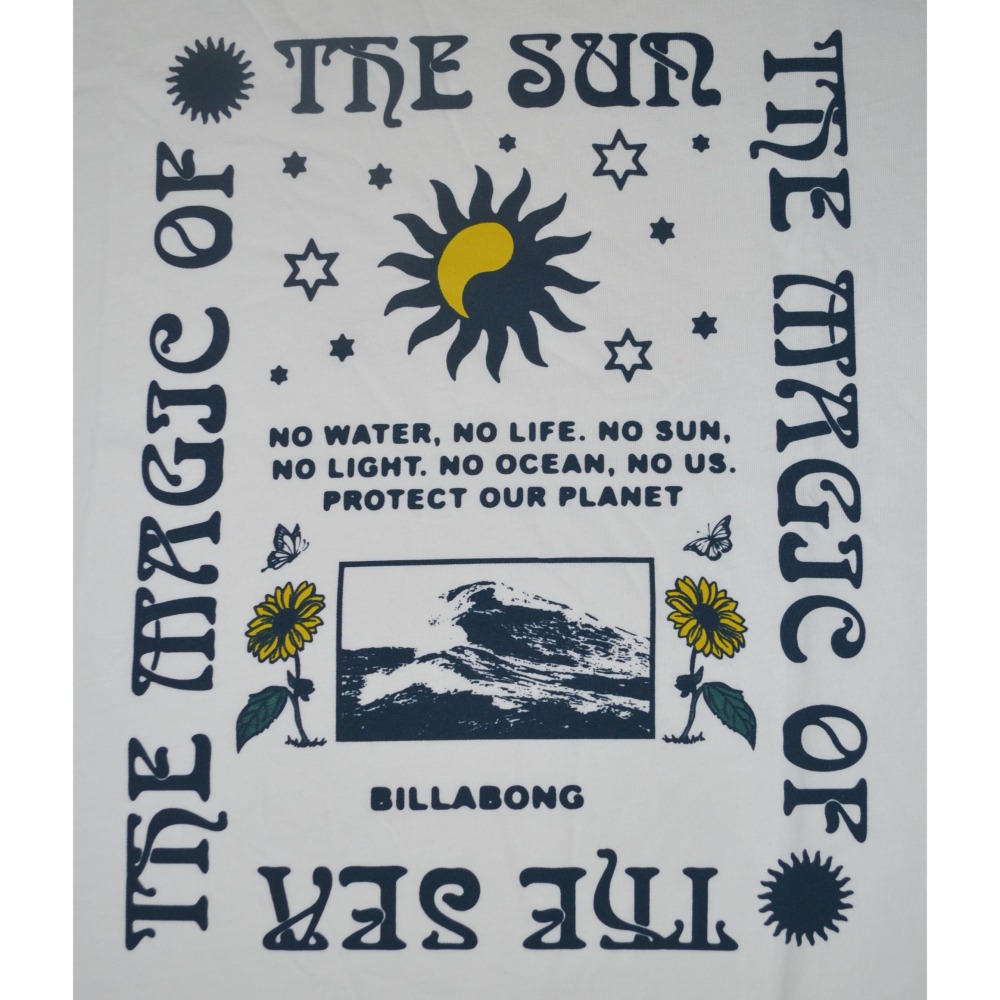 Billabong【M】【L】【XL】短袖T恤 寬鬆版優質 PREMIUM Magic Sun ABYZT02028-細節圖4