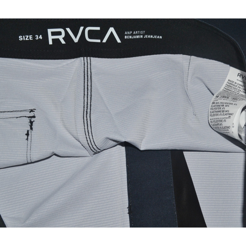 RVCA【34腰】【36腰】【38腰】海灘褲 衝浪褲 18＂ AVYBS00221 BENJ SKULL 全新 現貨-細節圖8