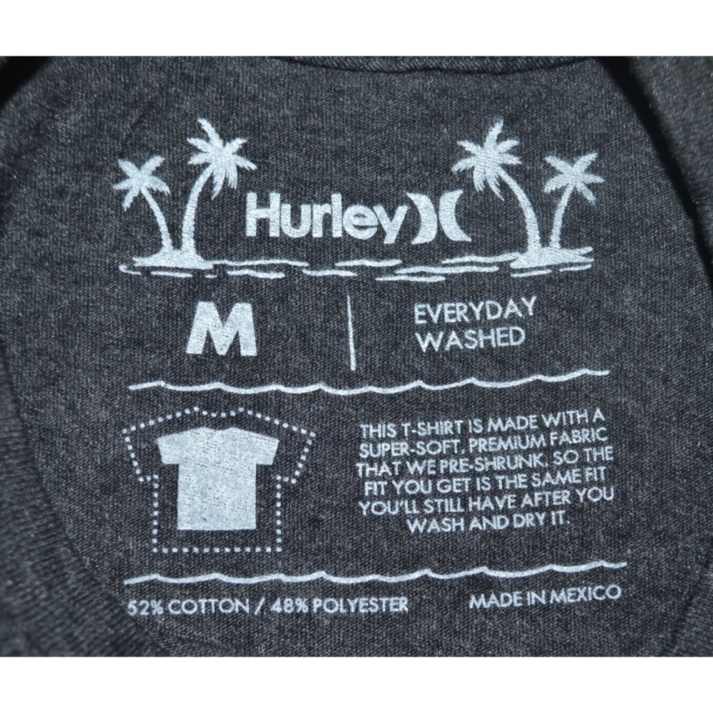 HURLEY【M】【L】短袖T恤 HALFER GRADIENT MTS0029500 全新 現貨-細節圖5